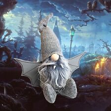 Halloween Gnome Bat Gonk Grey Decoration Funny Scary Decor Best Ornaments Gift