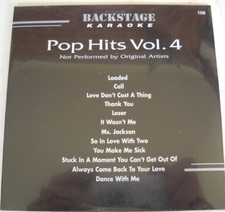 **KARAOKE CD+G DISC BACKSTAGE
