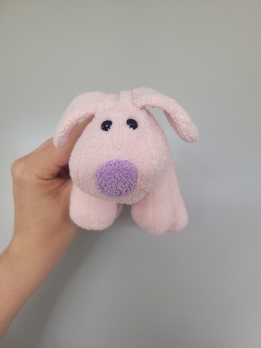 Tesco 2003 pink puppy - pink,