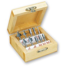 Proxxon 10 Piece Wood Router