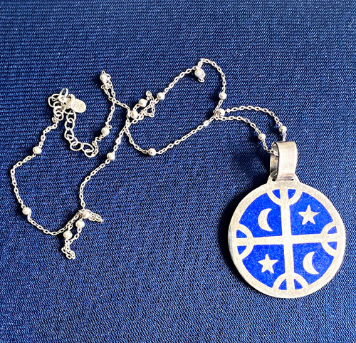 Handcrafted 950 fine - fine, silver