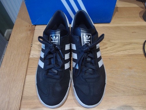 Adidas hamburg black leather - adidas,