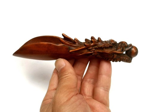 Inch boxwood hand carved - inch,