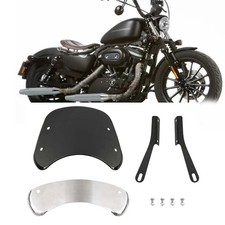 Motorcycle Black Windshield Windscreen For-Harley Dyna Softail Sportster883 1200