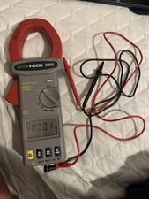 ISO-TECH 2000 clamp meter AC/DC Voltage and Current