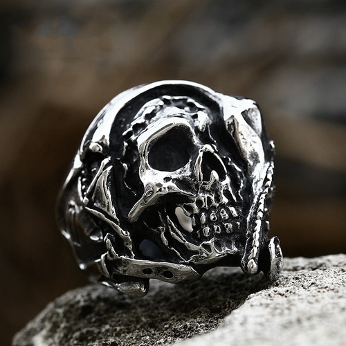 Men stainless steel skull - men's,
