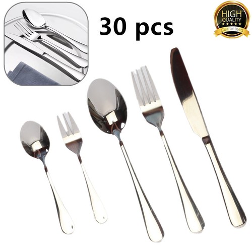 30pc cutlery dinner set - cutlery,
