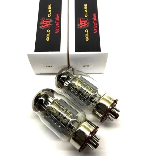 Matched pair kt88 new valve - matched,
