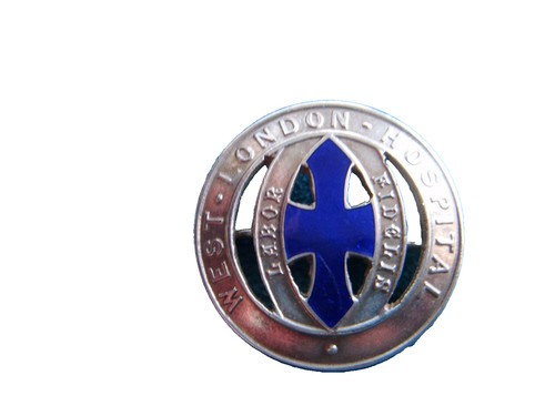Sterling silver enamel nurses