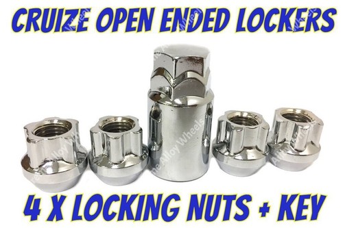 Locking wheel nuts open - s,