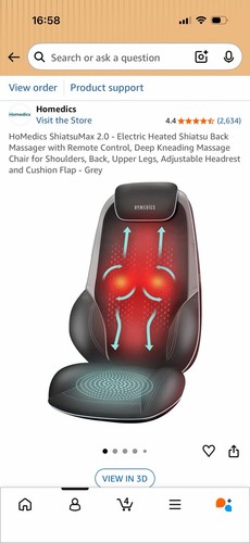 Homedics shiatsumax 0 - homedics, 2.0