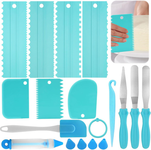 13pcs icing smoother - icing,
