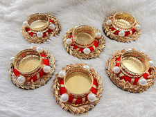 4 Decorative Tealight Candle