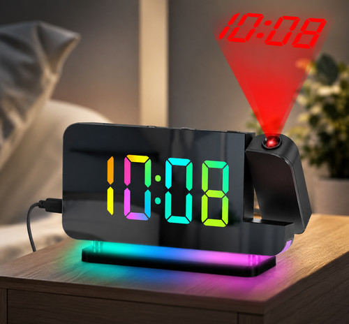 Szelam projection alarm clock - projection,