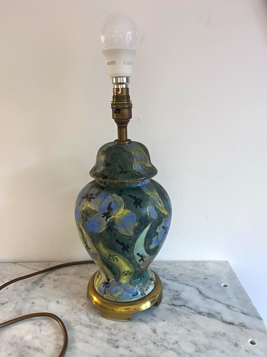 Vintage ceramic blue green - ceramic, blue/green