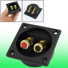 Black Square 2 Binding Post