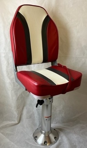 Folding boat seat - folding, &