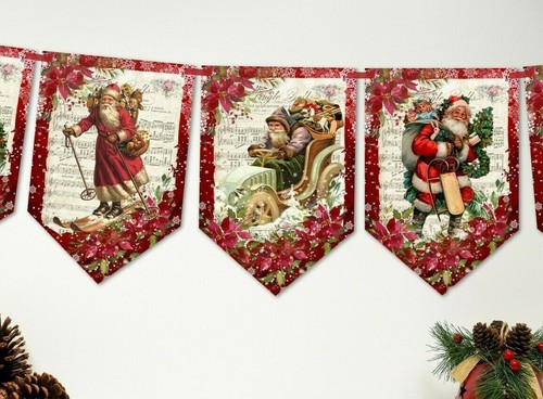 Christmas bunting holidays - bunting,