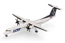 Herpa Wings 538077 1:500 DHC8-Q400 LOT Polish Airlines SP-EQF