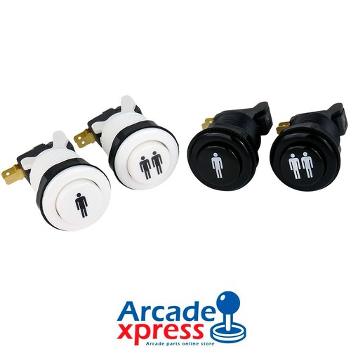 Convex arcade buttons player - arcade,