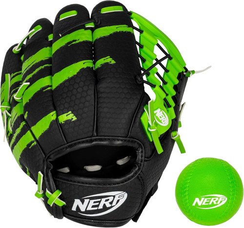 Nerf baseball glove - baseball, set