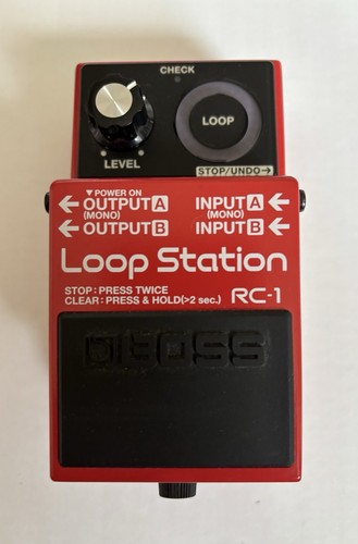 Boss loop station pedal - loop,