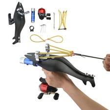 Bowfishing Sling Catapult Fishing Darts Reel Archery Bow Arrow Hunting Shooting