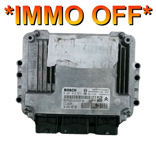 Peugeot citroen ecu 0281013872 - citroen,