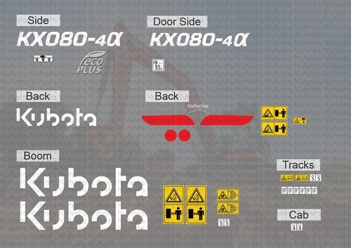Kubota kx080 digger - kubota,