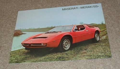 Maserati merak ss - maserati,