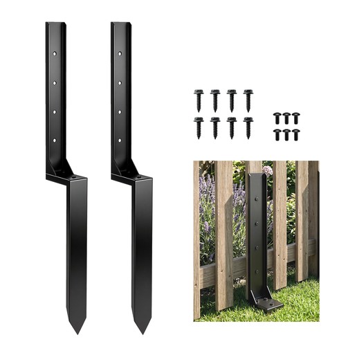 Outsunny pack fence post - fence,