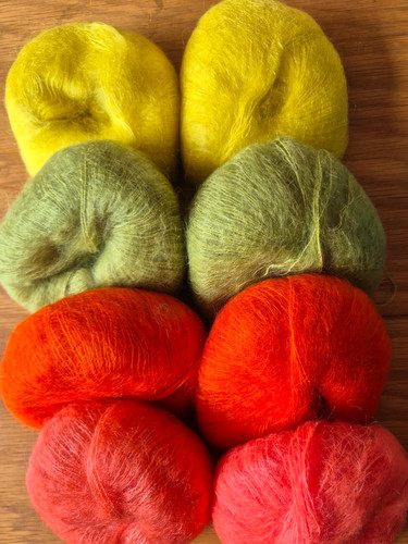25g balls rowan kidsilk - 8,