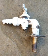 VINTAGE BRASS GAS VALVE TAP