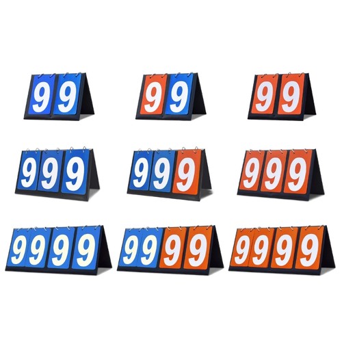 Tabletop scoreboard flippers - tabletop,