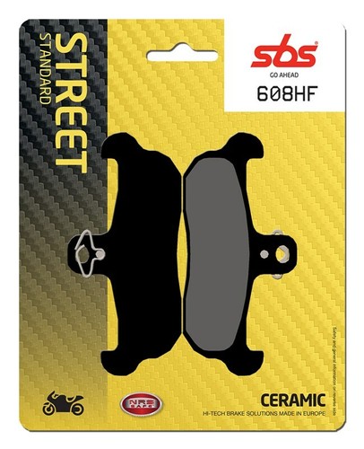 Sbs 608hf brake pads anterior - sbs,