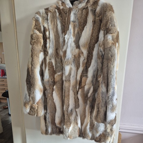 Ladies genuine rabbit - rabbit, fur