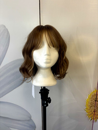 16in light brown - brown, synthetic