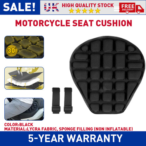 Motorcycle comfort gel seat - comfort,