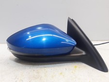 GENUINE 2019 SKODA OCTAVIA   RIGHT DOOR MIRROR 9 WIRE POWERFOLD PUDDLE LIGHT