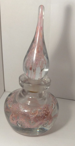 Large glass perfume - perfume, bottle