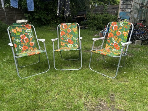 Garden deck camping chairs - deck, 3