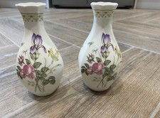 Two Royal doulton bud vase