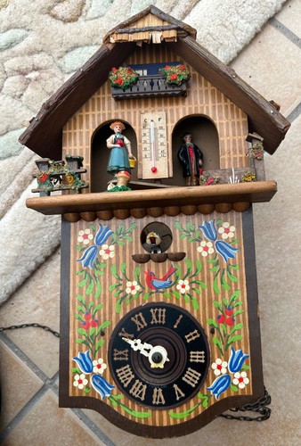 German cookoo clock with - clock,