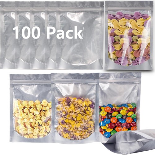 100 pack silver mylar - pack,