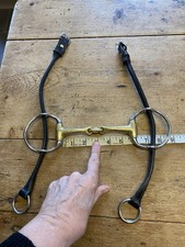 Neue Schule Salox Eggbutt Trans Cheltenham Gag With Leather Cheeks 5 1/2”