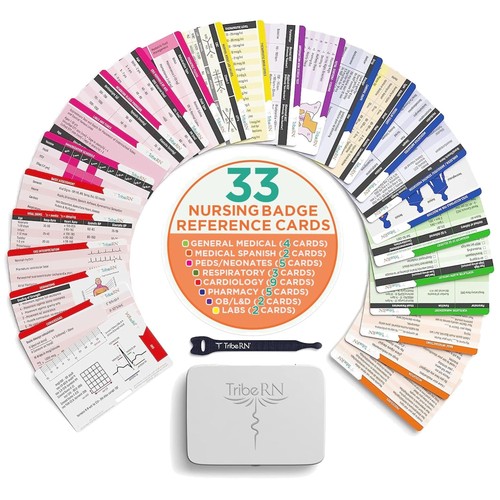 Badgeguru nursing badge cards - nursing,