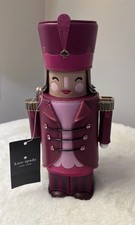 NWT Kate Spade Oh What Fun 3D Nutcracker Crossbody Bag Novelty Christmas Gift