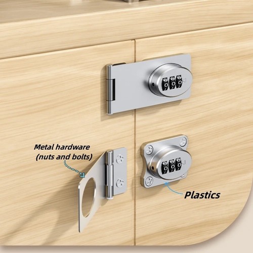 Cabinet lock keyless - lock, 3digit