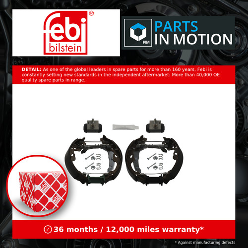 Brake shoes set fits peugeot - fits,