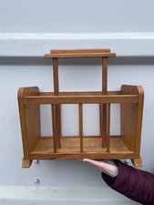 Wooden Magazine Rack